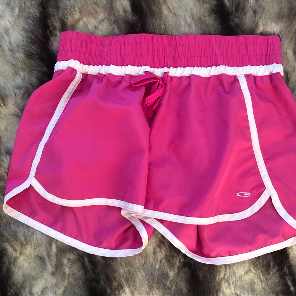 Champion pink running shorts